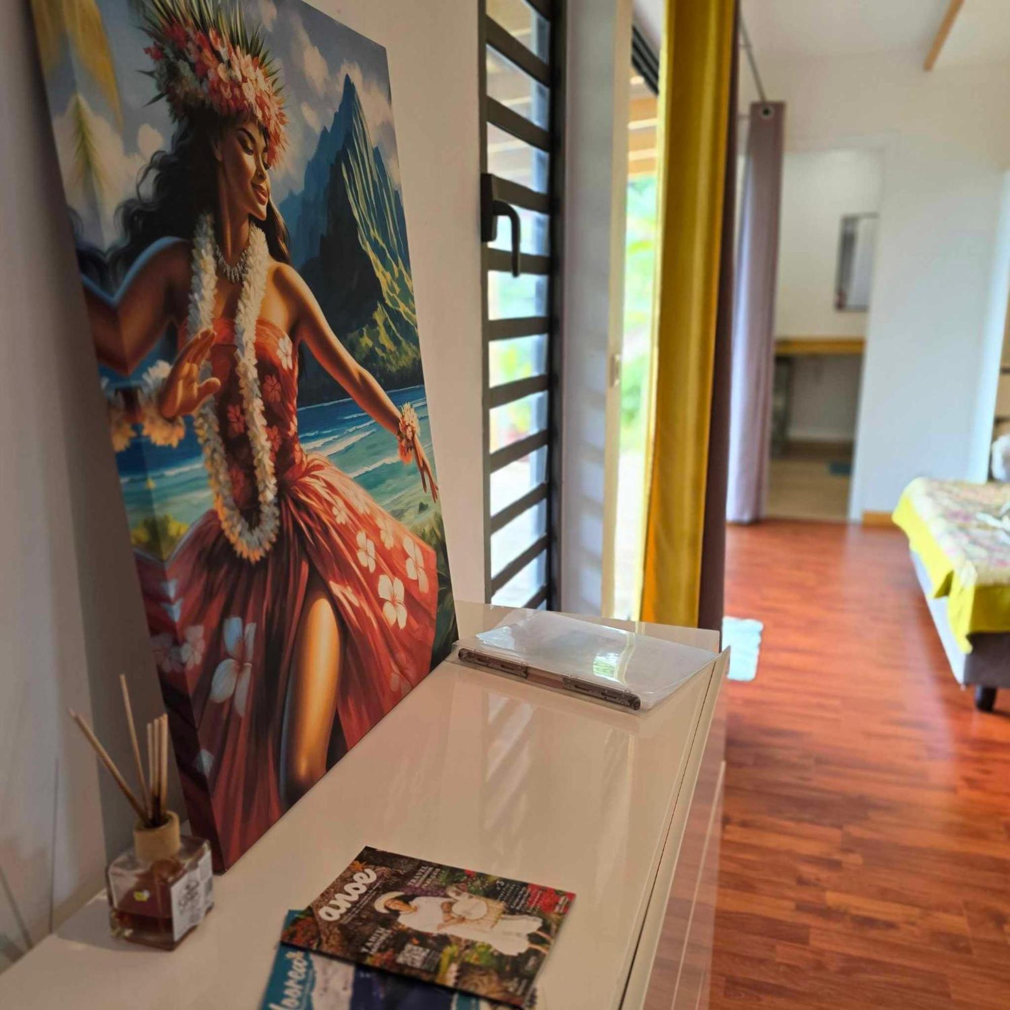 Fare Toahana, Accommodation With A Ocean View Fa'a'ā Extérieur photo